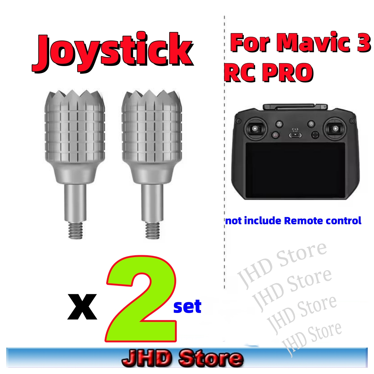 Joystick For JHDDJI Mavic 3/ R - مراجعة Drone Control Stick وسعره