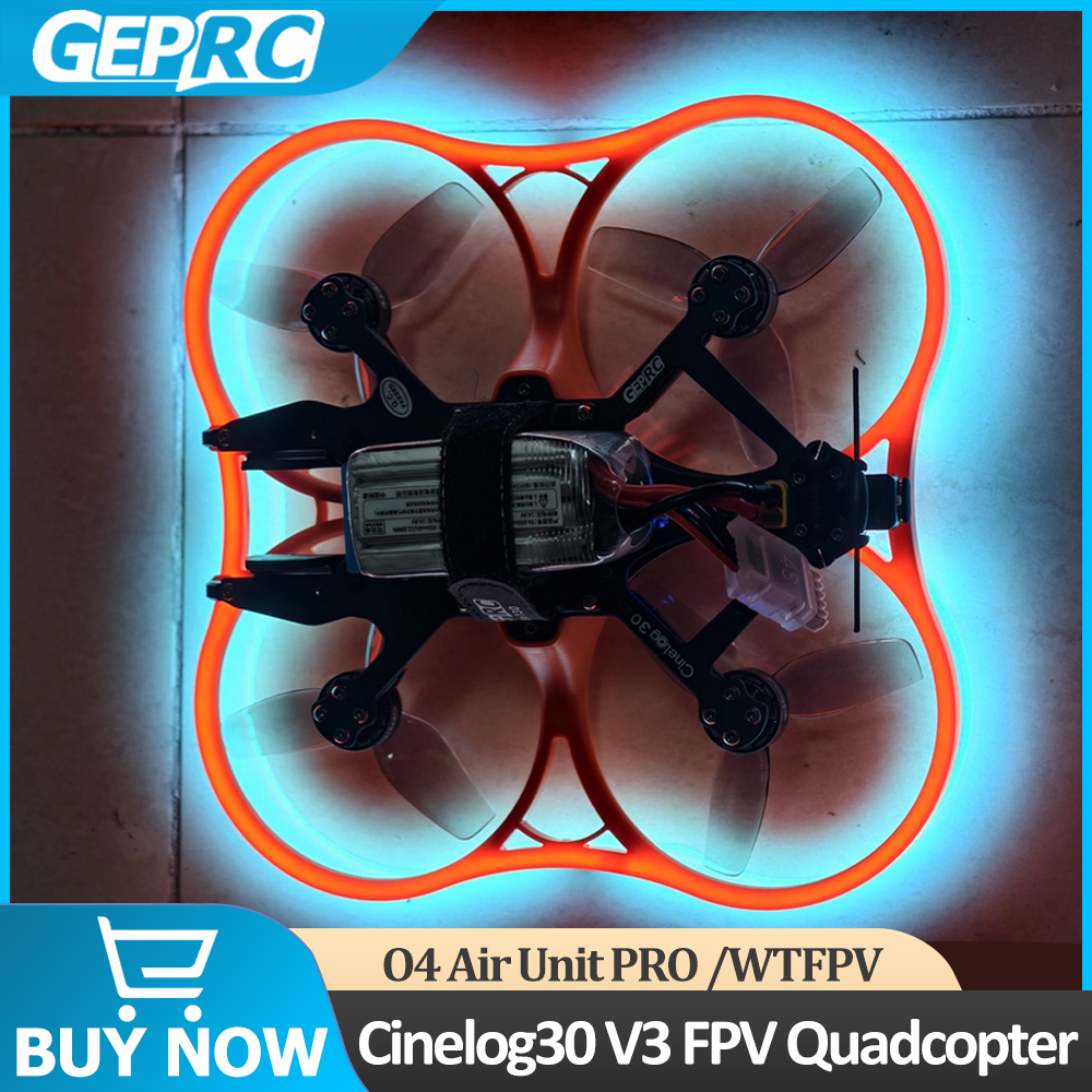 GEPRC Cinelog30 V3 FPV Quadcop - مراجعة Drone Beacon Light وسعره